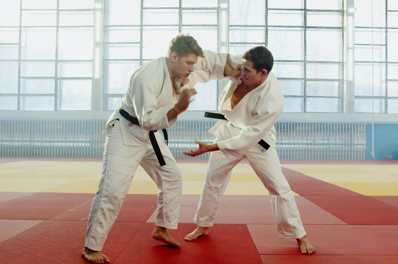 Judo competition training at Electric City BJJ