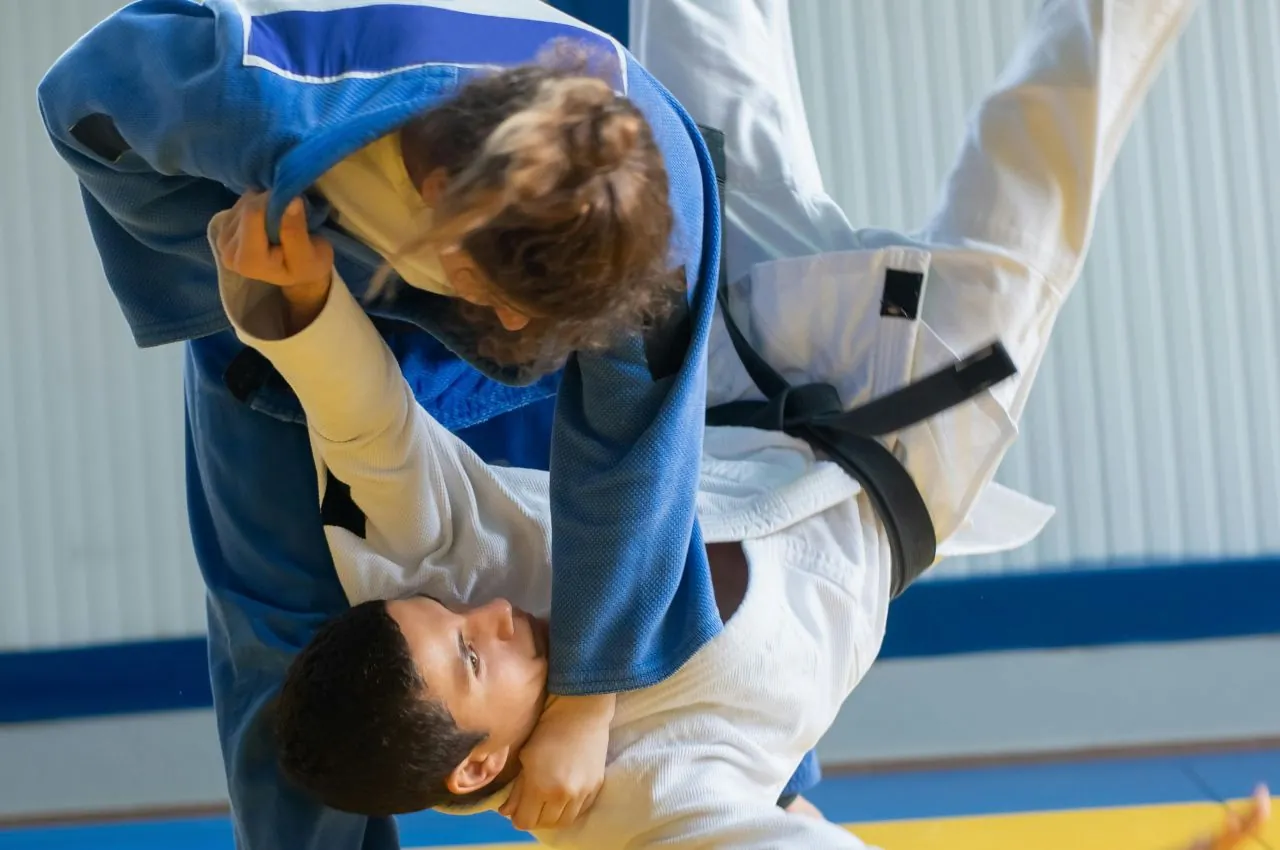 Judo strength and fitness training at Electric City BJJ