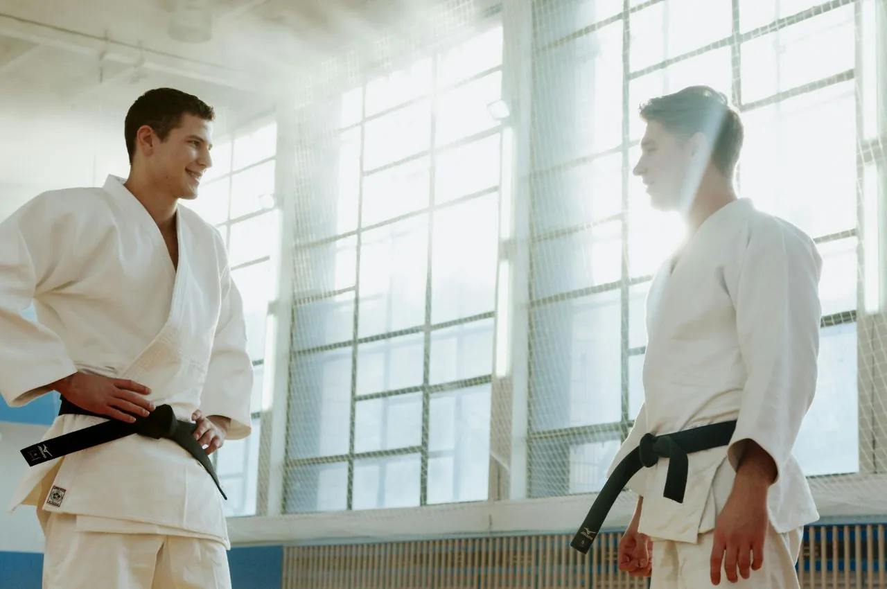 Judo self-defense training at Electric City BJJ
