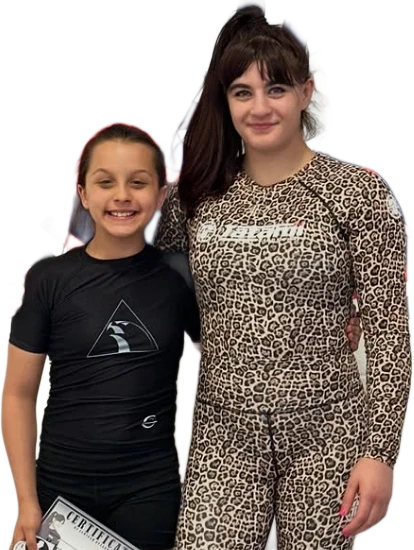Teen martial arts student